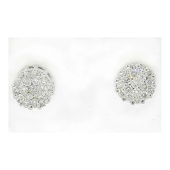 gndatlanta Earrings 12CTDiamond FLOWER EARRINGS