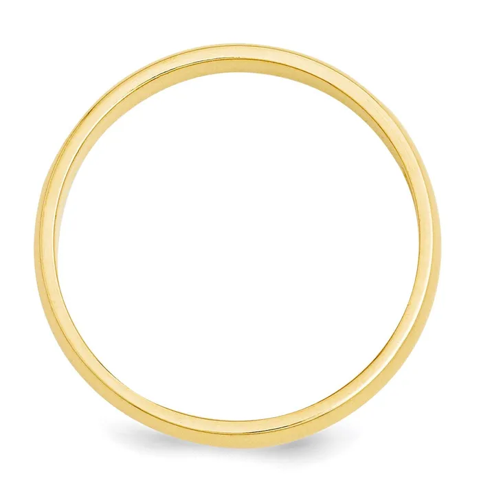 Goldia Rings Solid 10K Yellow Gold 3mm HalfRound Wedding MensWomens Wedding Band Ring Size 8 Goldia Rings Solid 10K Yellow Gold 3mm HalfRound Wedding MensWomens Wedding Band Ring Size 8
