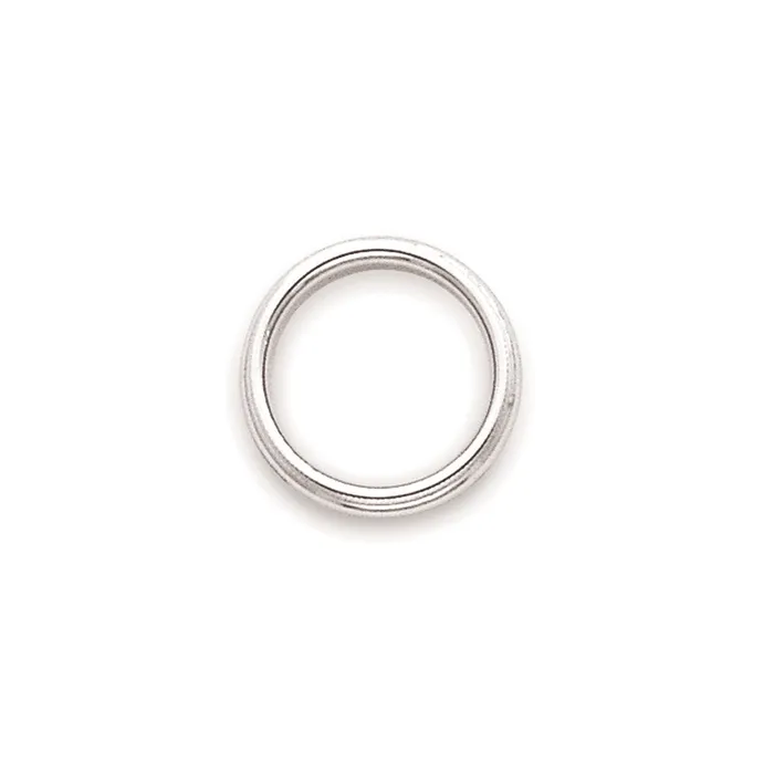 Goldia Rings Solid 18K Yellow Gold White Gold 3mm Milgrain MensWomens Wedding Band Ring Size 105
