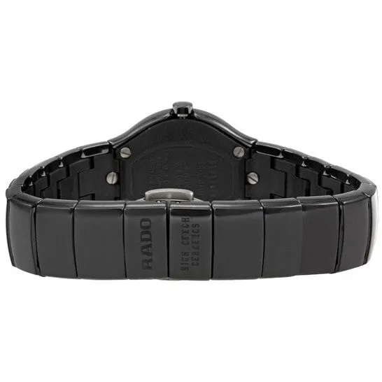 JMS always Watches Original Rado True Jubile Black Dial Ceramic Ladies Watch R27655712