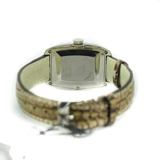 Rings JMS always Original Preowned Dubey Schaldenbrand Lady Diamond Diamond Silvertone Dial Ladies Watch 516