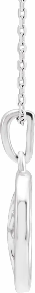14K White Gold Tree of Life 1618 Necklace TreasureFineJewelers Necklaces