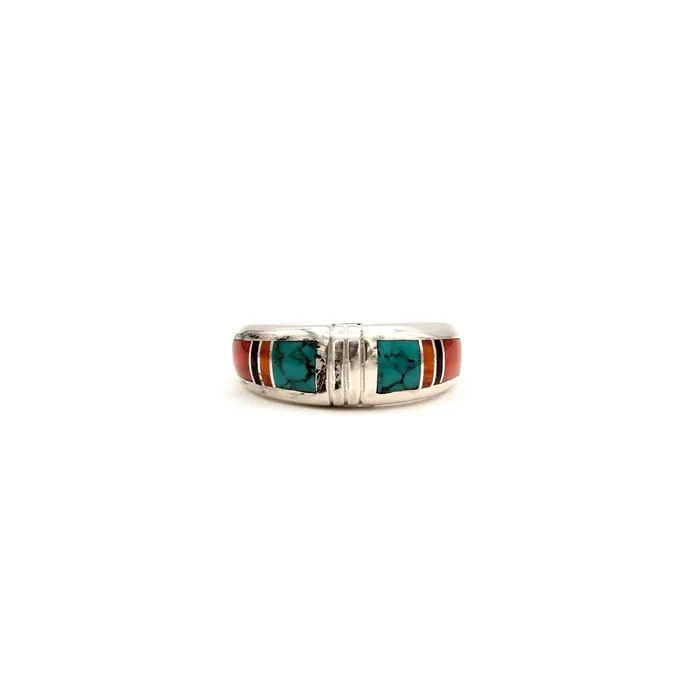 Inlay Narrow Band Ring Ray Tracey Rings