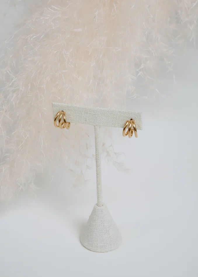 Vincent PreStyled Sets Eden Huggie Gold
