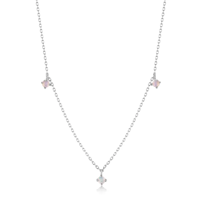 Aurelie Gi Necklaces FLORA Triple Opal Necklace