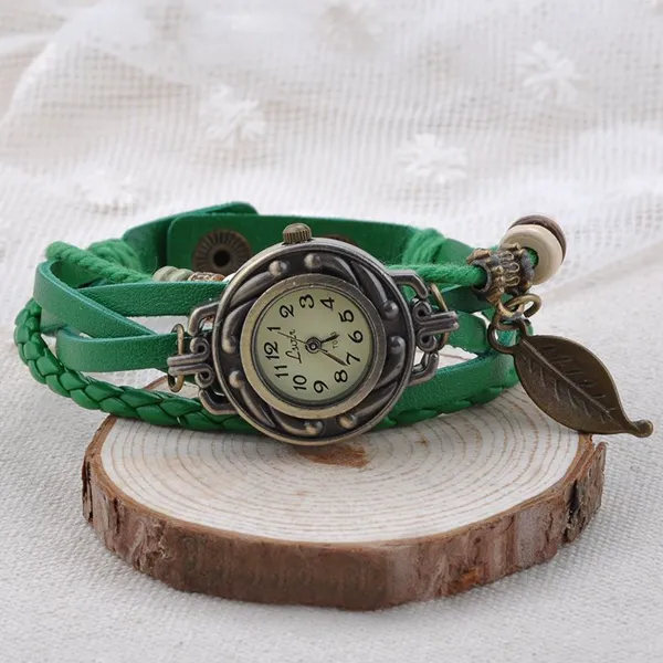 Leaf Vintage Wrap Watch Ashley Jewels Watches