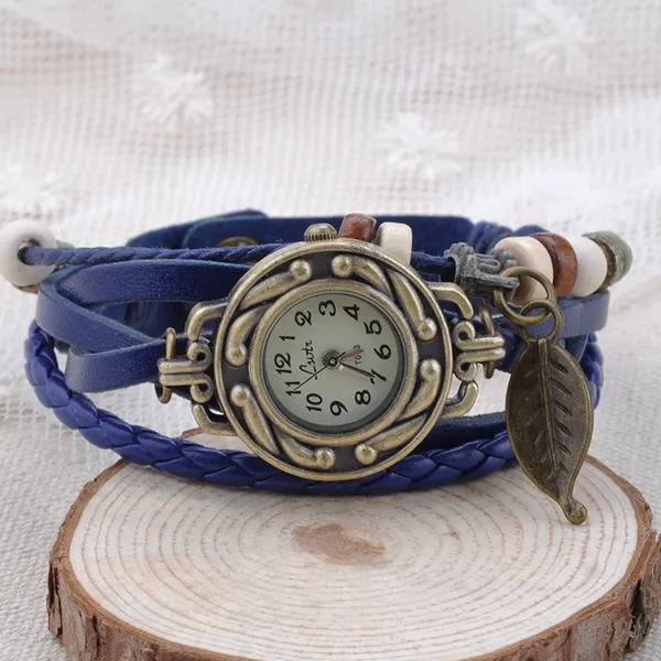 Leaf Vintage Wrap Watch Ashley Jewels Watches