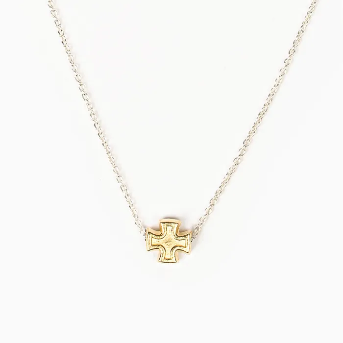 Necklaces My Saint My Hero Faith Petite Gold Necklace