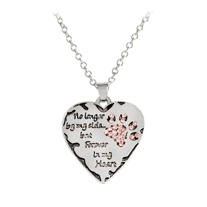Necklaces sparklingselections No Longer by My Side but Forever in My Heat Paw Claw Shape Pendant Necklace Hot Sale Women Necklace Jewelry Necklaces sparklingselections No Longer by My Side but Forever in My Heat Paw Claw Shape Pendant Necklace Hot Sale Women Necklace Jewelry