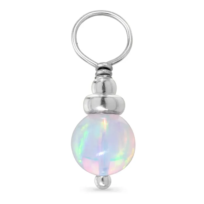 Rings Elisa Ilana Genuine Birthstone Sterling Silver Dangle Charm