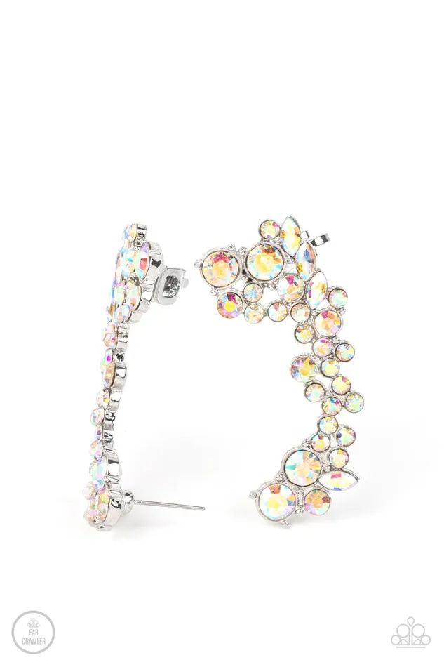 Astronomical Allure Multi Earrings Jewelry by Bretta Paparazzi Accessories Earrings