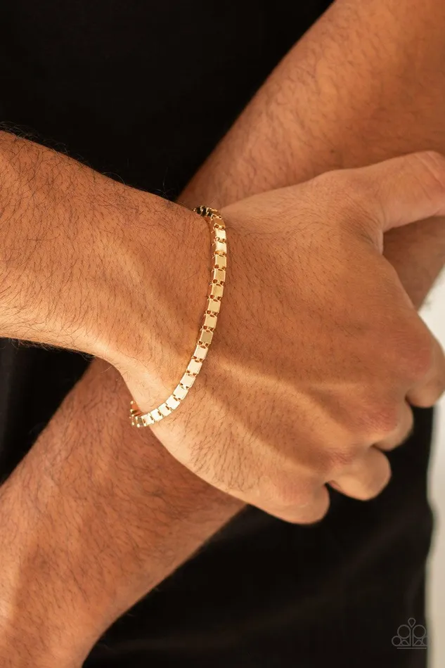 Bracelets Paparazzi Accessories Boxing Champ Gold Bracelet Jewelry by Bretta