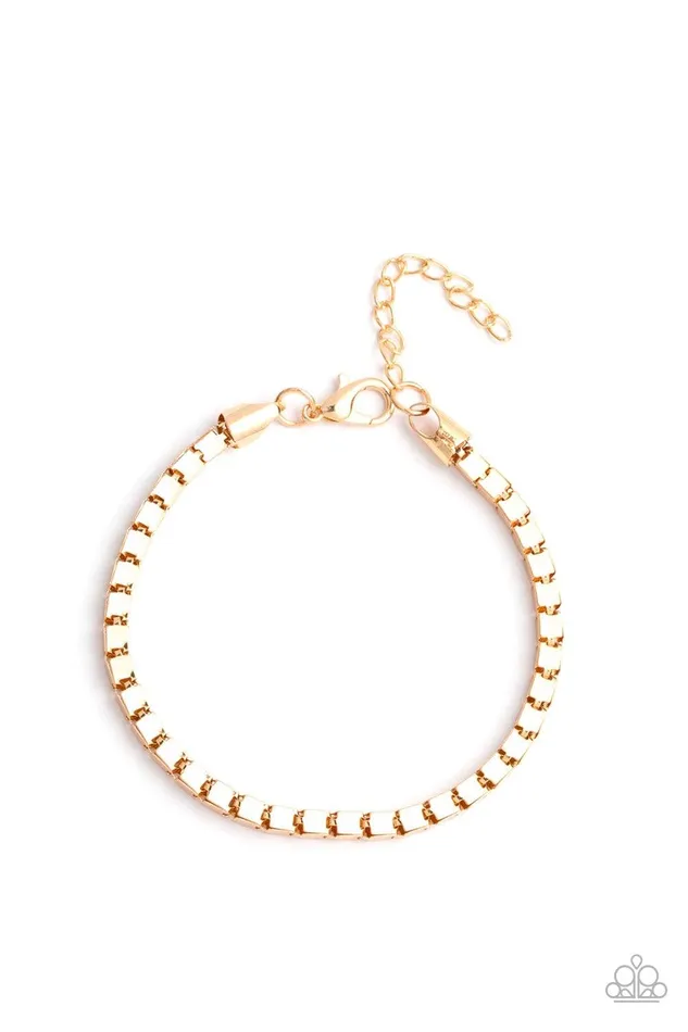 Bracelets Paparazzi Accessories Boxing Champ Gold Bracelet Jewelry by Bretta