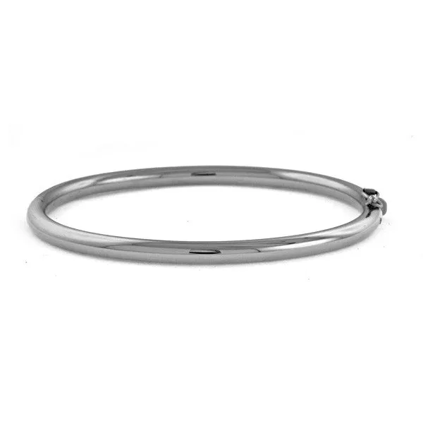 Mrs Jones Company PreStyled Sets 18 Karat Yellow Gold 4mm Round Tube Bangle