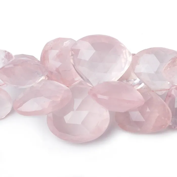 Necklaces Beadsofcambaycom 14x1426x26mm Rose Quartz faceted heart beads 8 inch 33 pieces AA Necklaces Beadsofcambaycom 14x1426x26mm Rose Quartz faceted heart beads 8 inch 33 pieces AA