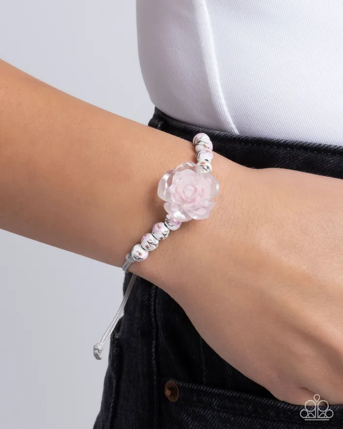 Paparazzi Accessories Bracelets Ceramic Chic Pink Bracelet Jewelry by Bretta