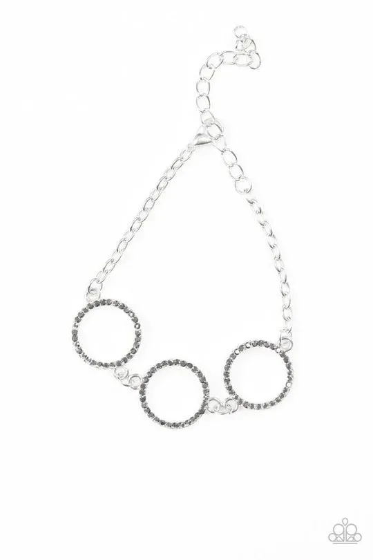 Paparazzi Accessories Dress The Part Silver Bracelet Jewelry by Bretta Bracelets Paparazzi Accessories Dress The Part Silver Bracelet Jewelry by Bretta Bracelets