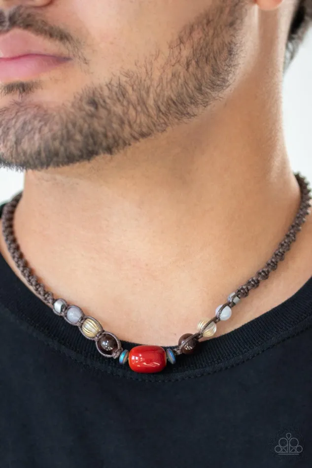 Paparazzi Accessories Necklaces Put Up A BEACHFRONT Red Necklace Jewelry By Bretta