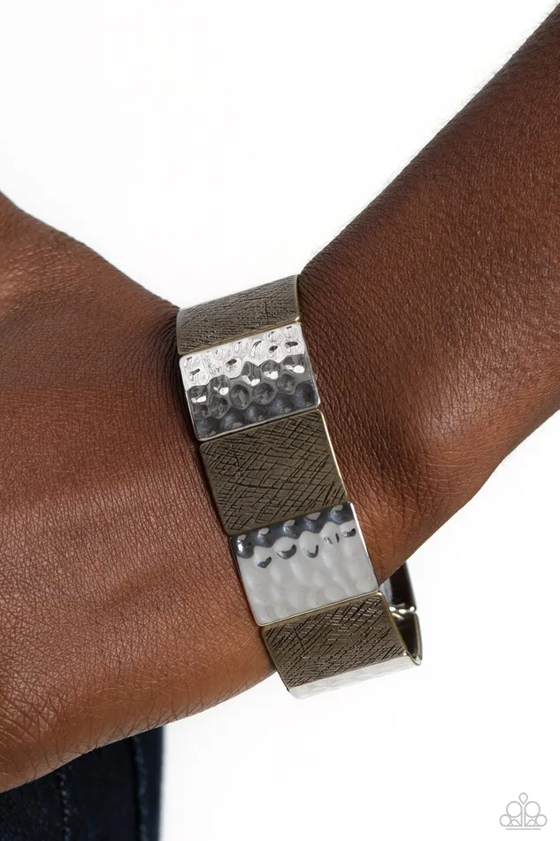 Textured Traveler Multi Bracelet Jewelry by Bretta Paparazzi Accessories Bracelets Textured Traveler Multi Bracelet Jewelry by Bretta Paparazzi Accessories Bracelets