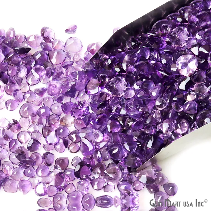 Amethyst Heart Gemstone 612mm 100 Carats 100 Natural Faceted Loose Gems February Birthstone GemMartUSA Necklaces Amethyst Heart Gemstone 612mm 100 Carats 100 Natural Faceted Loose Gems February Birthstone GemMartUSA Necklaces