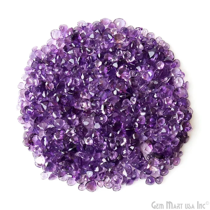 Amethyst Heart Gemstone 612mm 100 Carats 100 Natural Faceted Loose Gems February Birthstone GemMartUSA Necklaces Amethyst Heart Gemstone 612mm 100 Carats 100 Natural Faceted Loose Gems February Birthstone GemMartUSA Necklaces