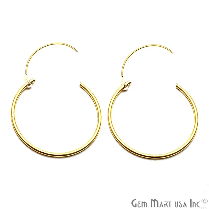 DIY Gold Plated Wire Finding Hoop Earring Pick Hoop Size GemmartUSA Earrings DIY Gold Plated Wire Finding Hoop Earring Pick Hoop Size GemmartUSA Earrings
