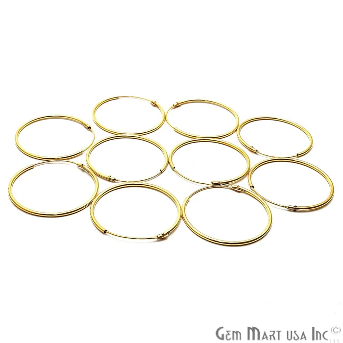 DIY Gold Plated Wire Finding Hoop Earring Pick Hoop Size GemmartUSA Earrings DIY Gold Plated Wire Finding Hoop Earring Pick Hoop Size GemmartUSA Earrings