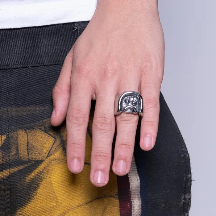 Frown Ring Personal Fears Rings