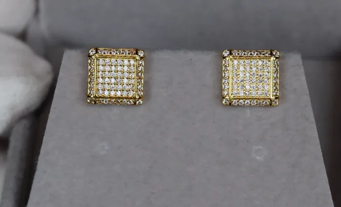 Lab Diamonds London Earrings Ear Studs Womens Diamond Ear Studs Mens Diamond Ear Studs Gold Ear Studs Iced Out Ear Studs