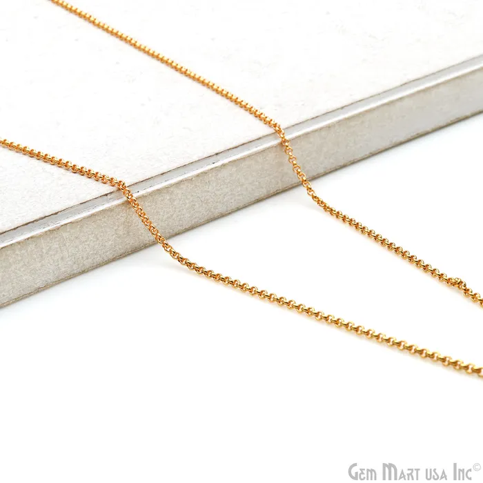 Necklaces GemMartUSA Sleek Cable Chain Necklace 18 Inch With Lobster Claw Clasp Necklaces GemMartUSA Sleek Cable Chain Necklace 18 Inch With Lobster Claw Clasp
