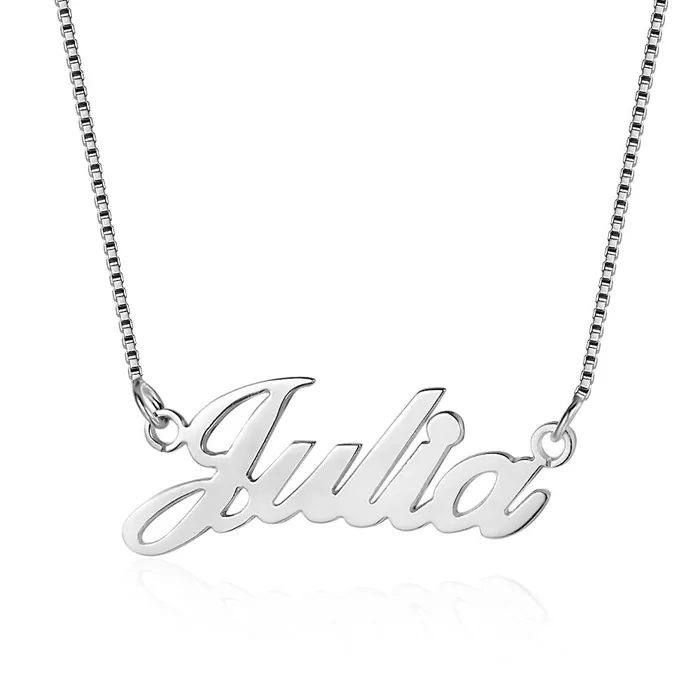 Personalized Copper Customized Nameplate Pendant Necklace 3 Color Option Fashion Jewelry Gift for Women customjewelryan Necklaces