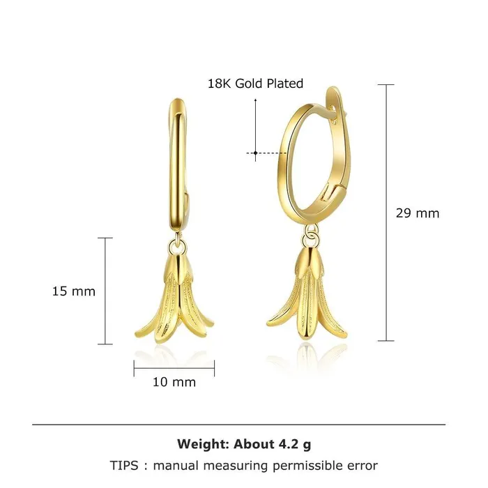 Personalized Jewel Earrings Cute Gold Plated Banana Shape Drop Earring Party Jewelry Earrings for Women Best Gift for Her
