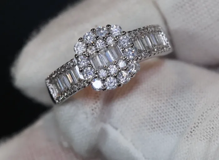 Rings Lab Diamonds London Diamond Ring Womens Engagement Ring Engagement Rings Womens Rings Promise Ring Eternity Ring Ring for Women Baguette Ring