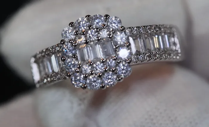 Rings Lab Diamonds London Diamond Ring Womens Engagement Ring Engagement Rings Womens Rings Promise Ring Eternity Ring Ring for Women Baguette Ring