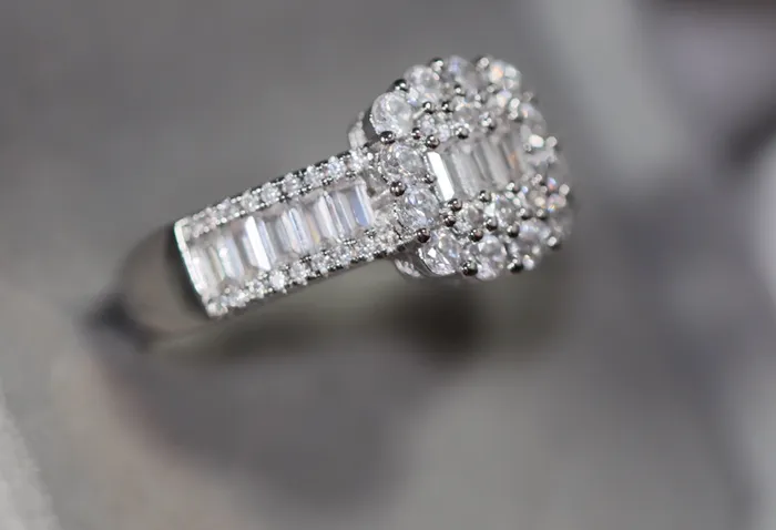 Rings Lab Diamonds London Diamond Ring Womens Engagement Ring Engagement Rings Womens Rings Promise Ring Eternity Ring Ring for Women Baguette Ring