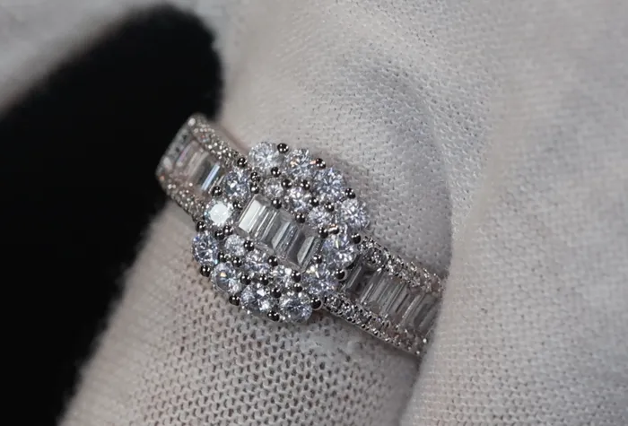 Rings Lab Diamonds London Diamond Ring Womens Engagement Ring Engagement Rings Womens Rings Promise Ring Eternity Ring Ring for Women Baguette Ring