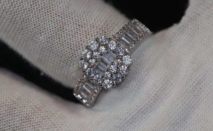 Rings Lab Diamonds London Diamond Ring Womens Engagement Ring Engagement Rings Womens Rings Promise Ring Eternity Ring Ring for Women Baguette Ring