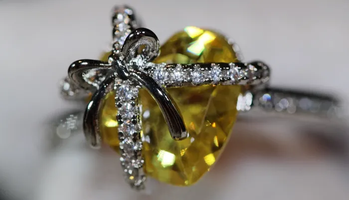 Rings Lab Diamonds London Heart Ring Diamond Heart Ring Womens Yellow Diamond Ring Engagement Ring Yellow Diamond Ring