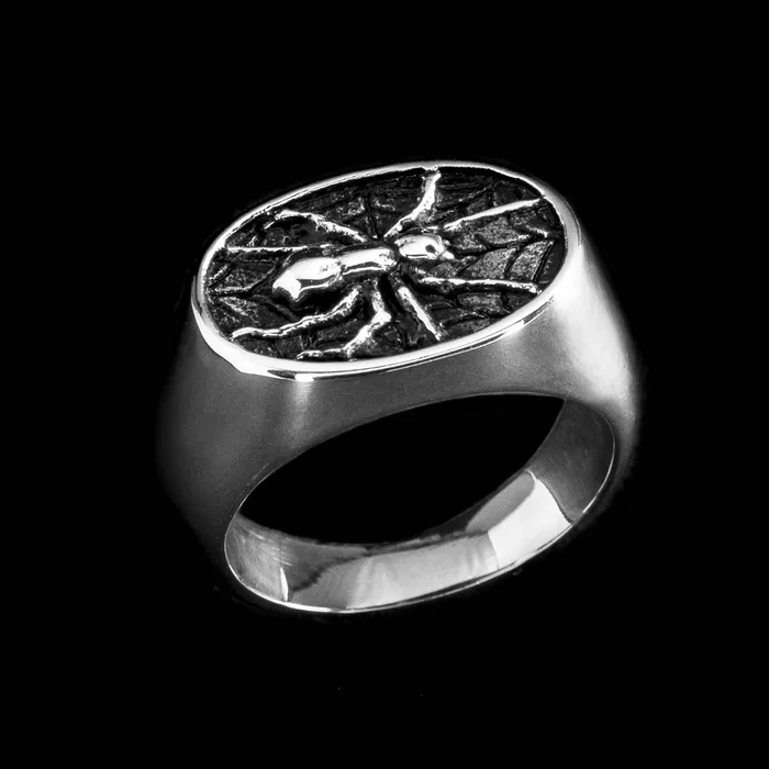 Rings Spider Signet Ring Personal Fears