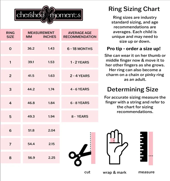 Sterling Silver Girls Twisted Rope Ring with Silver Heart Cherished Moments Jewelry Rings