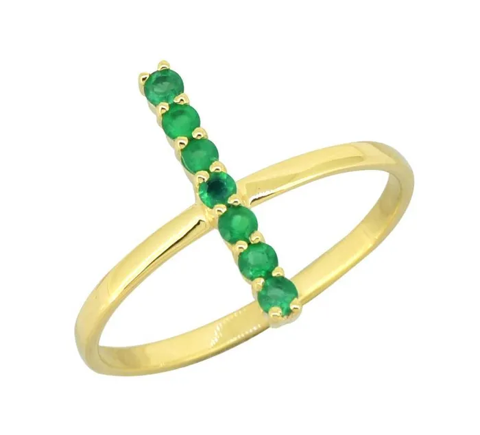 YoTreasure Rings Green Onyx Solid 925 Sterling Silver Gold Plated Ring Jewelry YoTreasure Rings Green Onyx Solid 925 Sterling Silver Gold Plated Ring Jewelry